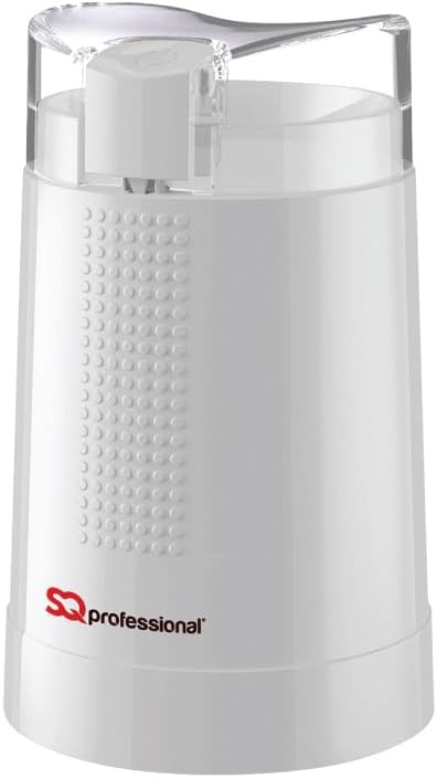 Professional Electric Coffee & Spice Grinder 150W | One-Touch Control & Clear Lid