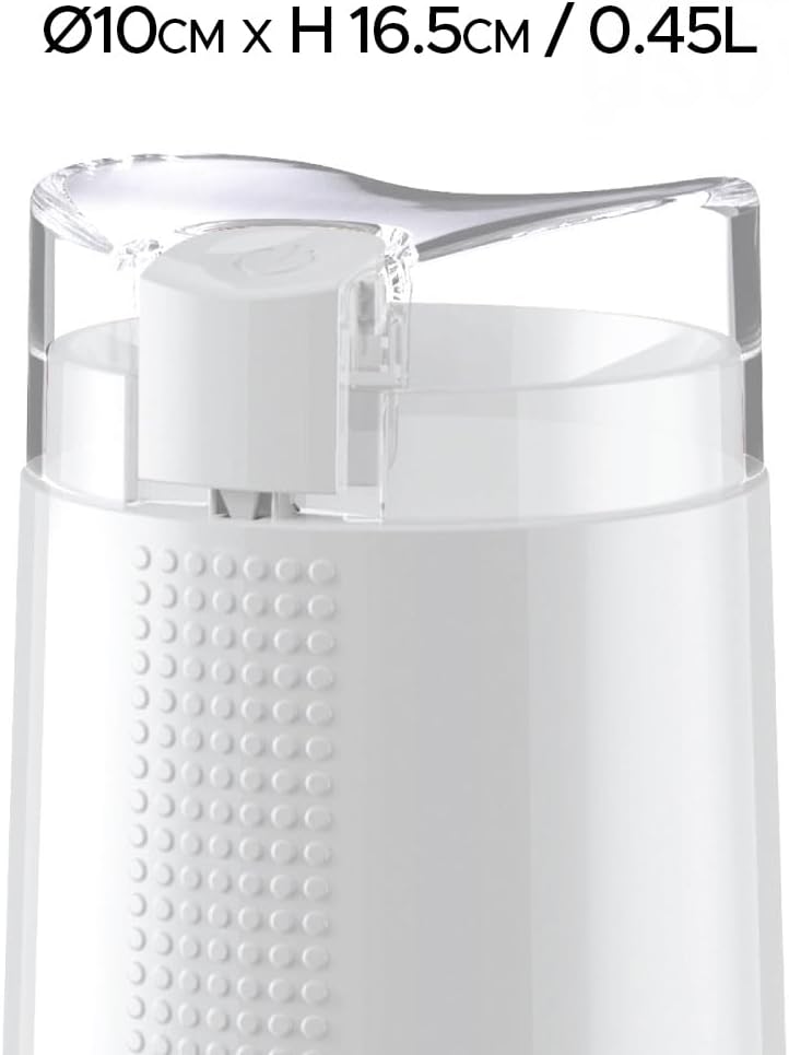 Professional Electric Coffee & Spice Grinder 150W | One-Touch Control & Clear Lid