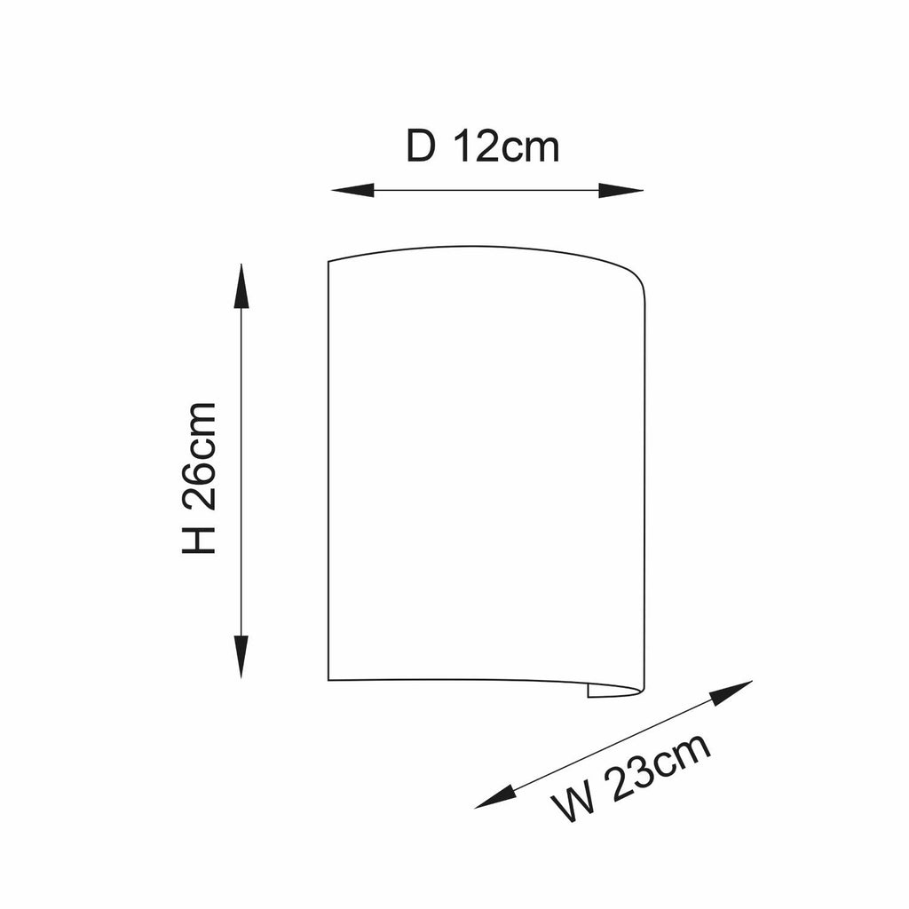 Wall Light Matt black & Natural seagrass 205