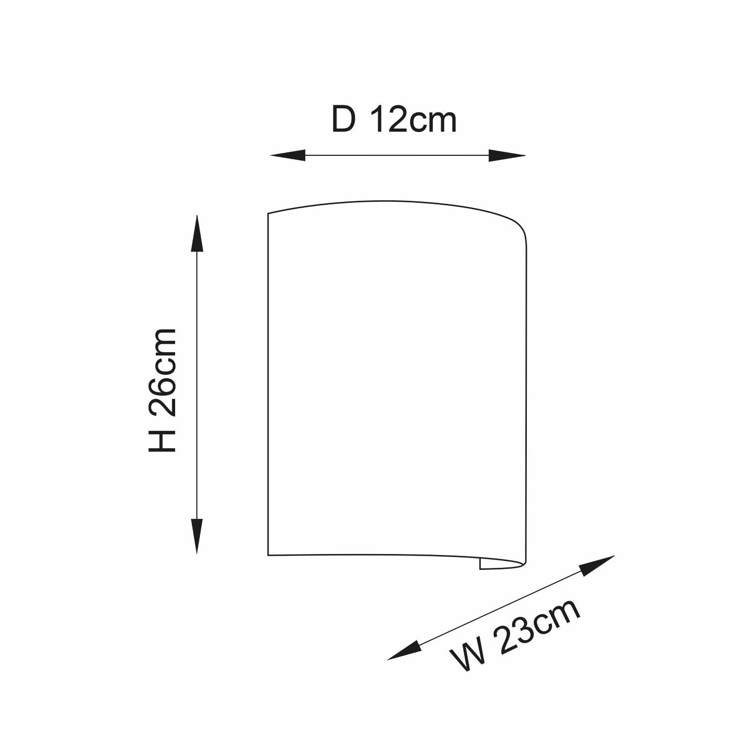Wall Light Matt black & Natural seagrass 205