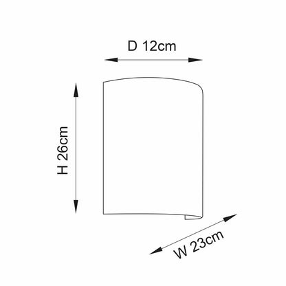 Wall Light Matt black & Natural seagrass 205