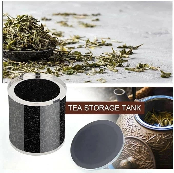 3pc Crushed Diamond Tea Coffee Sugar Jars Silver Glass Kitchen Canister UK