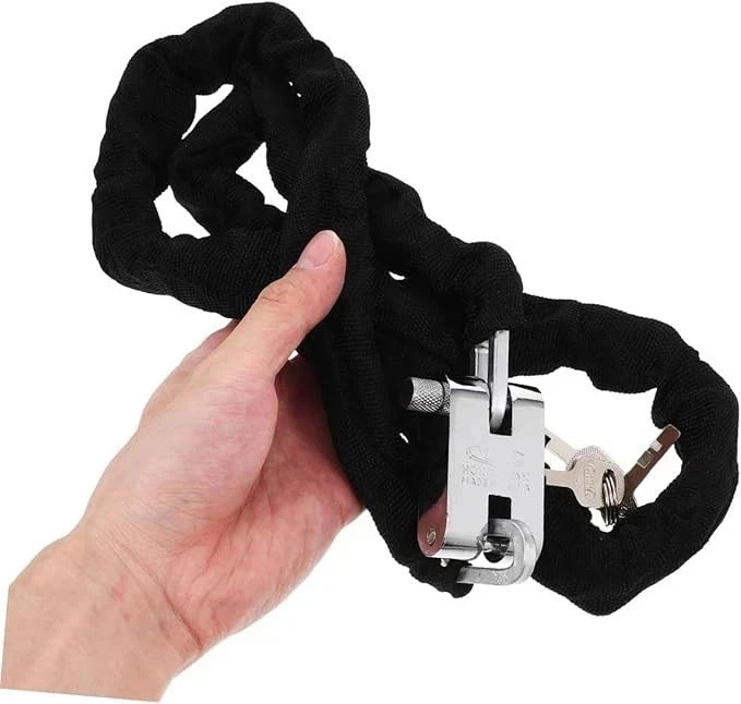 Heavy duty Bike Lock with Anti-Theft Chain (2 Pcs) With Case UK