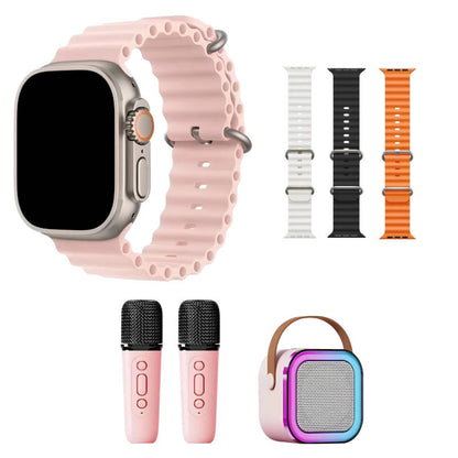 OK-2 Smartwatch & Mini Karaoke Combo