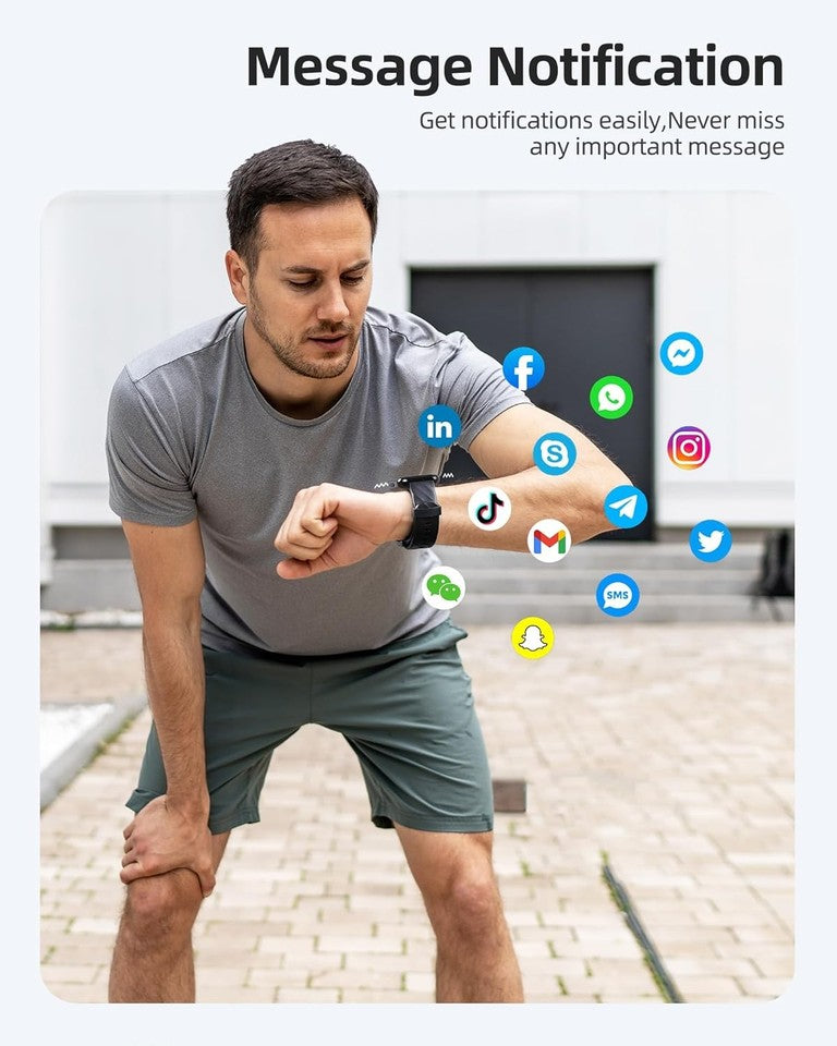Ven-Dens True Wireless Bluetooth Smart Watch & Fitness Tracker – Model VD-SW002